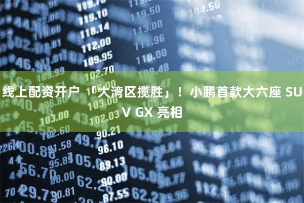 线上配资开户 「大湾区揽胜」！小鹏首款大六座 SUV GX 亮相